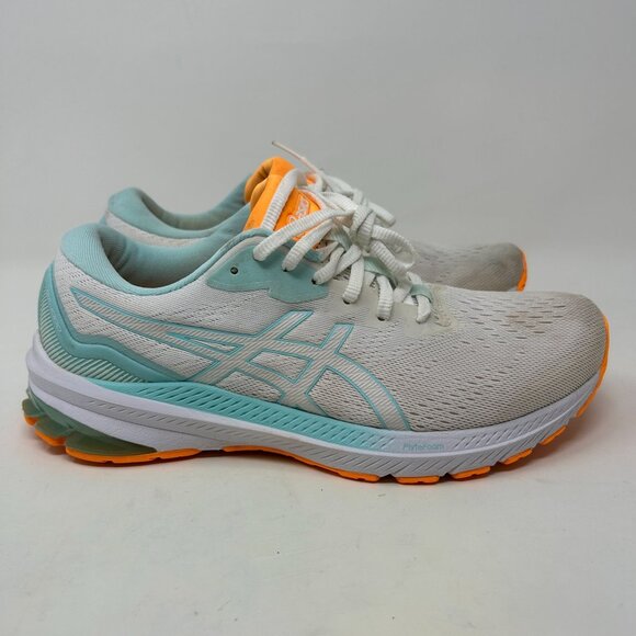 Asics Wmns GT 1000 11 'White Clear Blue' Running Shoes Size 9.5 - Picture 3 of 10